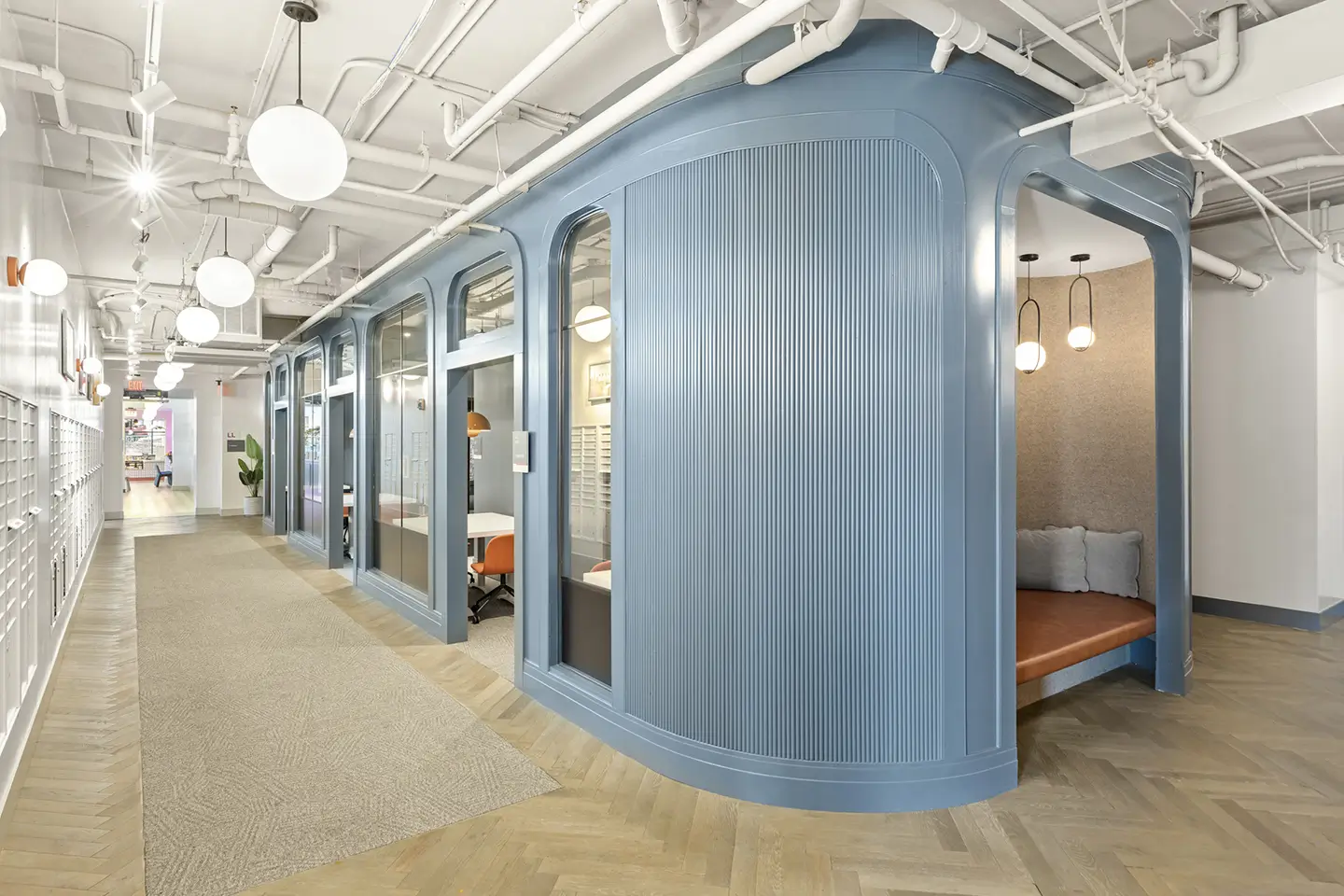 ōLiv Auburn mailroom